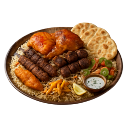 🏆 Afghan Zaiqa Special Platter (Serves 4)