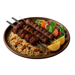 Combo 7: Beef Tikka & Beef Seekh Kabab