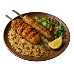 Combo 9: Breast Chicken Kabab & Chicken Seekh
